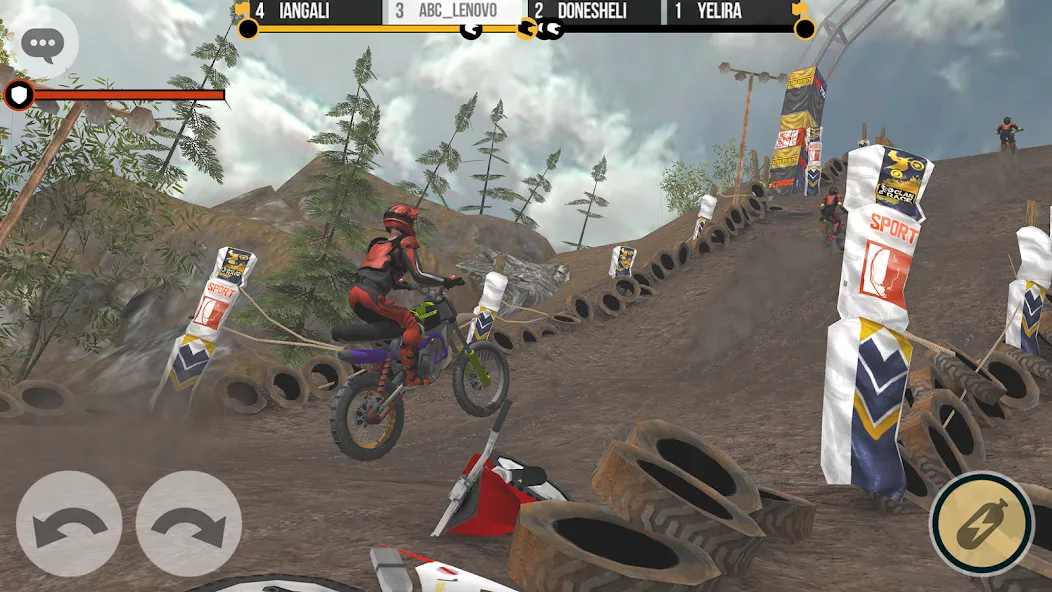 Clan Race: PVP Motocross races — скриншот 3 Clan Race: PVP Motocross races — скриншот 3