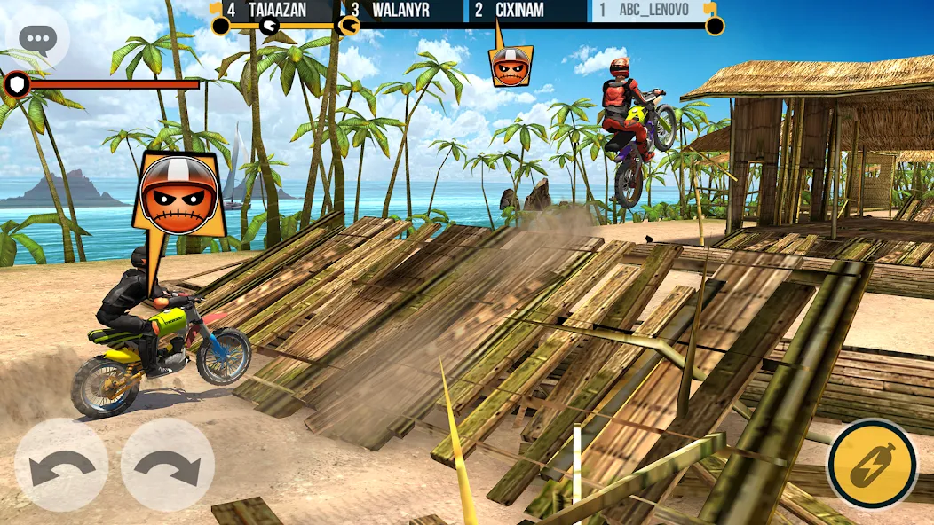 Clan Race: PVP Motocross races — скриншот 4 Clan Race: PVP Motocross races — скриншот 4