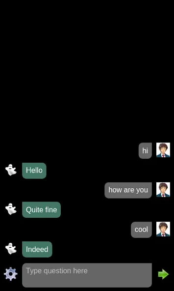 Ghost chat bot — скриншот 2