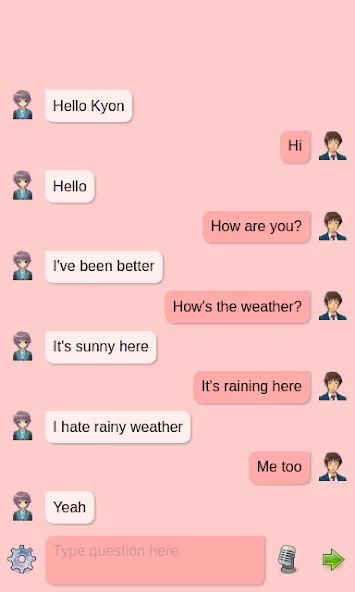 Ghost chat bot — скриншот 3