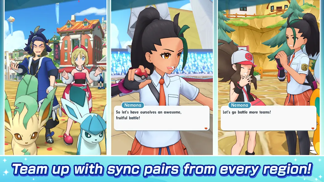 Pokémon Masters EX — скриншот 1 Pokémon Masters EX — скриншот 1