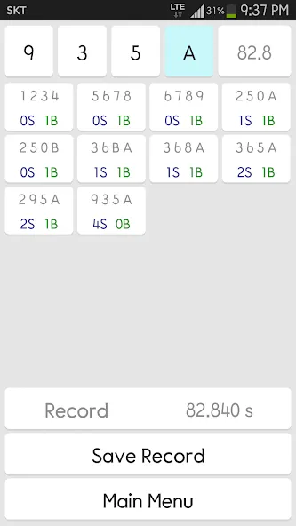 IQ Baseball - Number Puzzle — скриншот 4