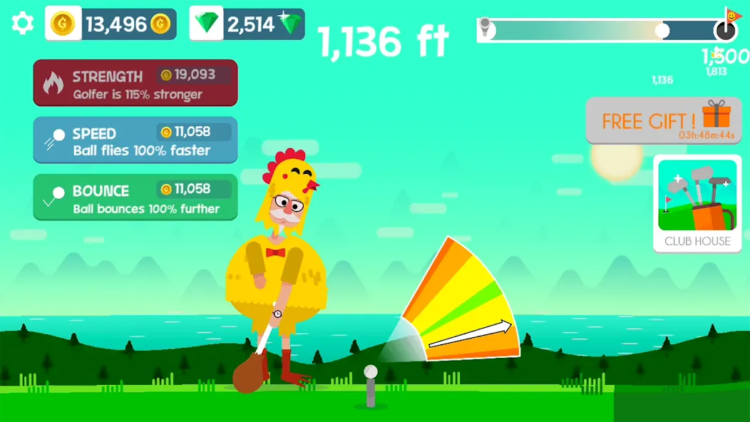 Golf Orbit: Oneshot Golf Games — скриншот 4