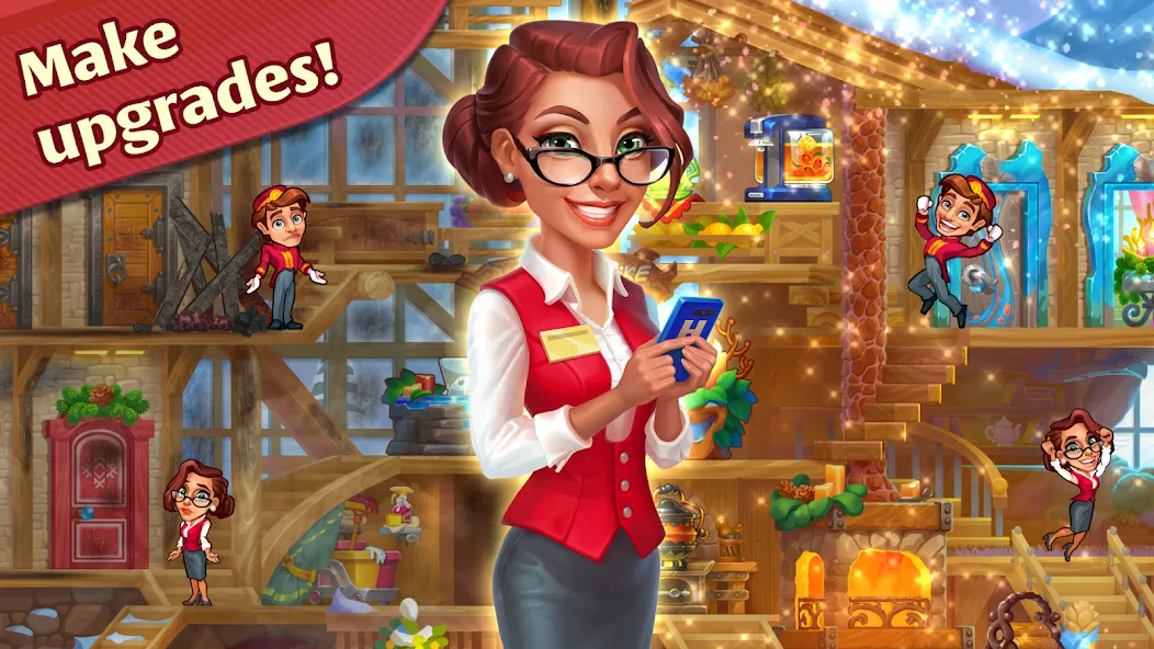 Grand Hotel Mania: Hotel games — скриншот 1 Grand Hotel Mania: Hotel games — скриншот 1