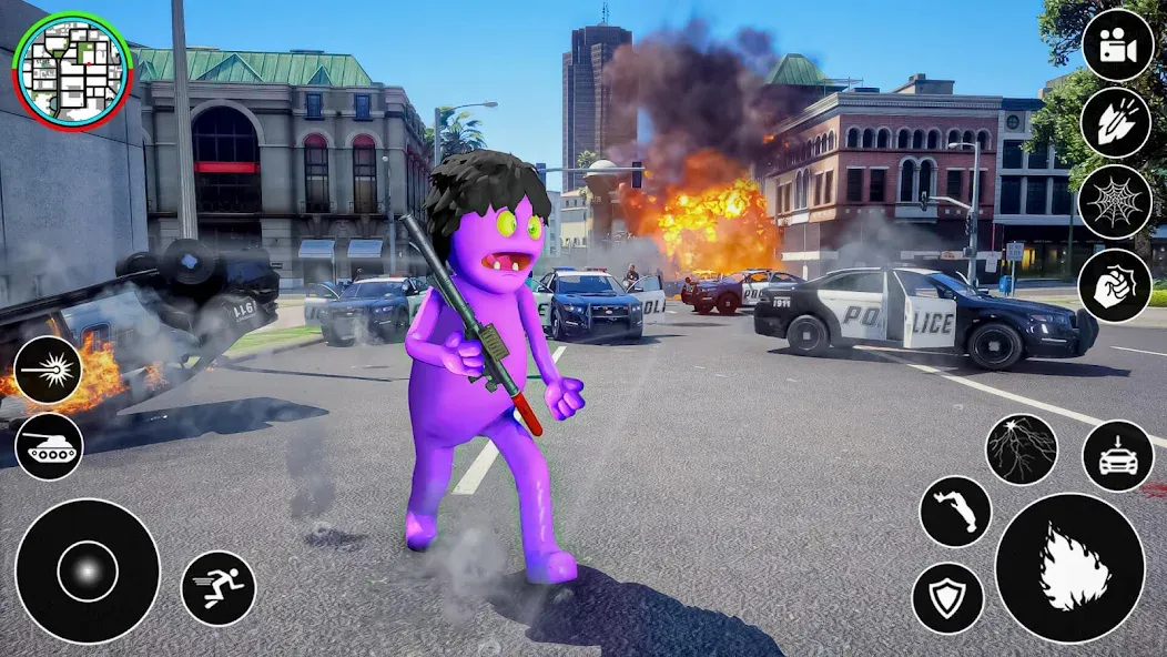 Blue Hero Gangster City Mafia — скриншот 3 Blue Hero Gangster City Mafia — скриншот 3