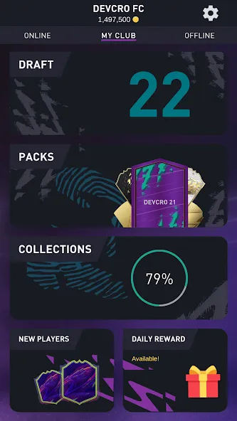 DEVCRO 22 - Draft, Packs — скриншот 2