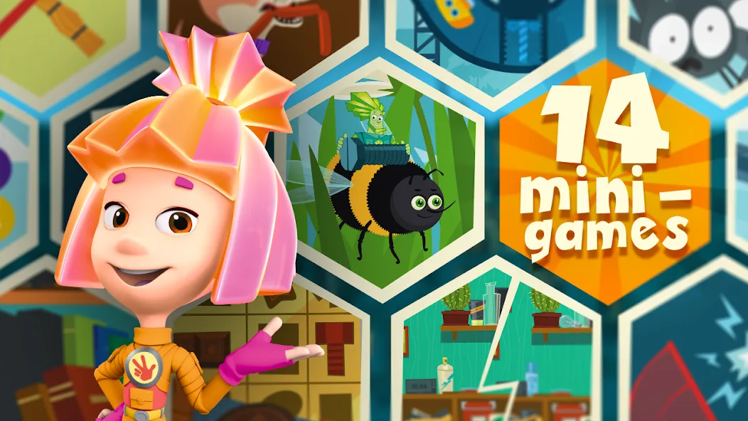 The Fixies Town Cool Kid Games — скриншот 2