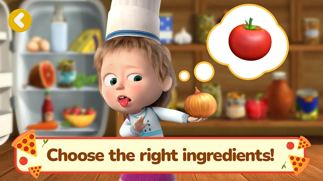 Masha and the Bear Pizza Maker — скриншот 2