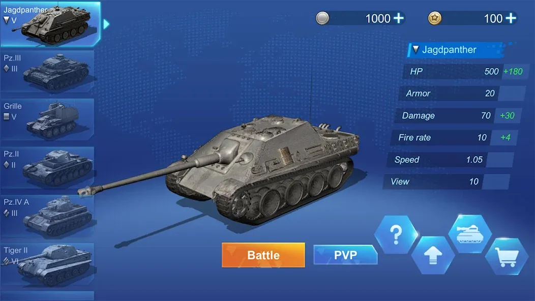 Ace Tank — скриншот 1