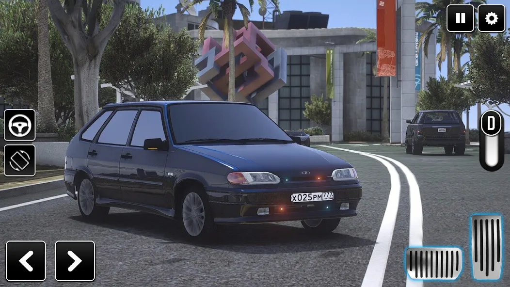 2114 Car Driving: Lada sedan — скриншот 2