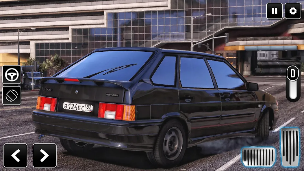 2114 Car Driving: Lada sedan — скриншот 4