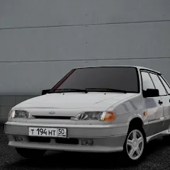 Скачать взломанную 2114 Car Driving: Lada sedan — Много денег