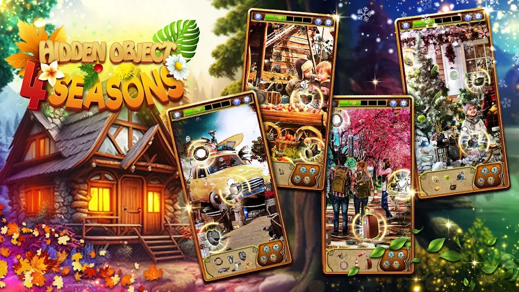 Hidden Object: 4 Seasons — скриншот 1