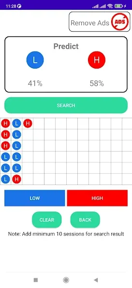 Sicbo Predict Tool — скриншот 1