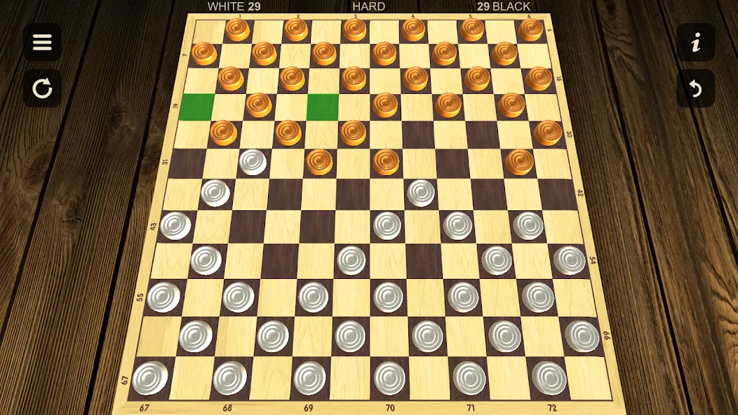 Checkers - Two player — скриншот 3