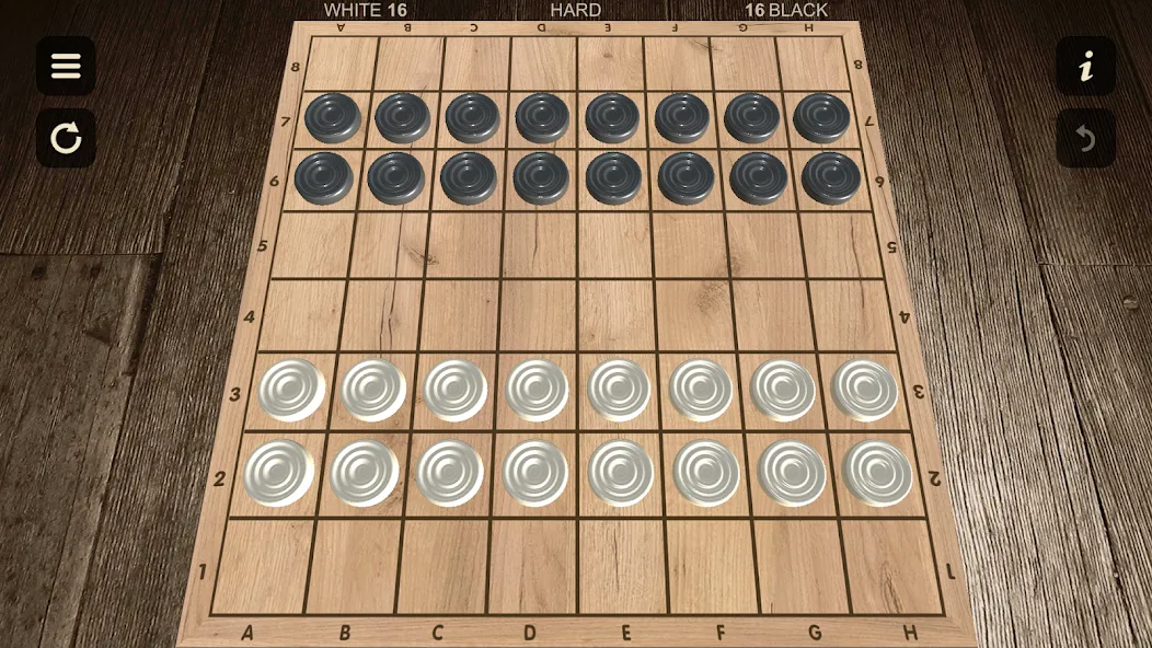 Checkers - Two player — скриншот 4