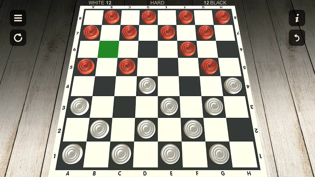 Checkers - Two player — скриншот 5