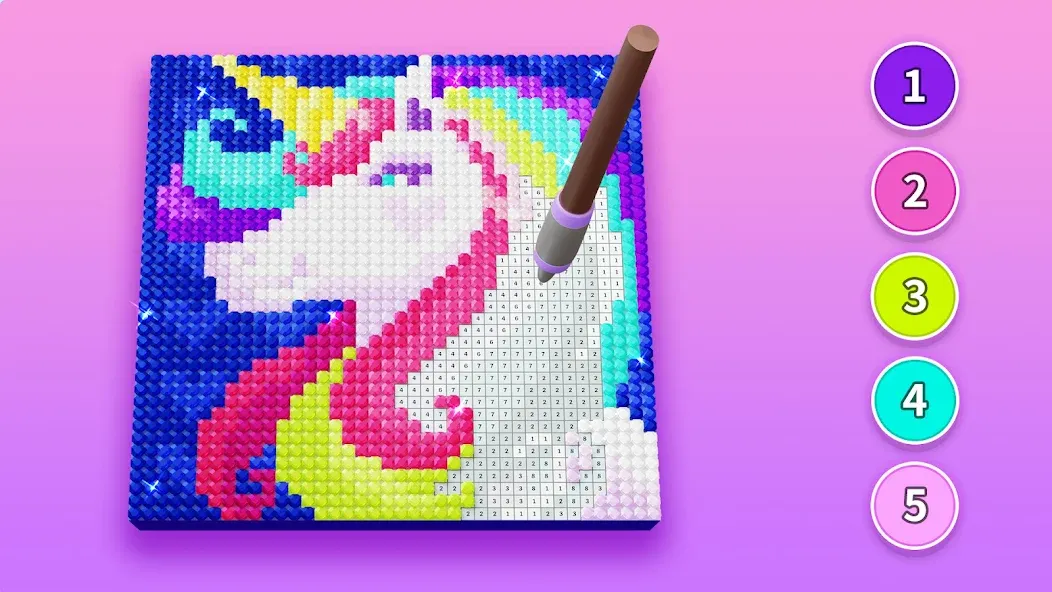 Diamond Painting by Number — скриншот 4 Diamond Painting by Number — скриншот 4