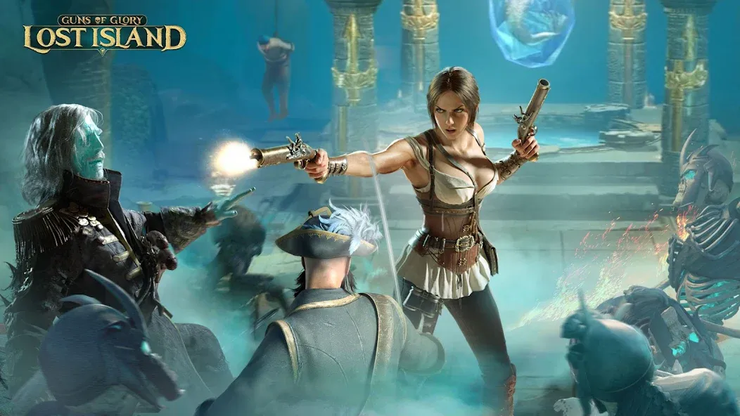 Guns of Glory: Lost Island — скриншот 2