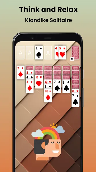 Klondike Solitaire Offline — скриншот 1