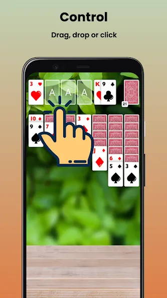 Klondike Solitaire Offline — скриншот 3