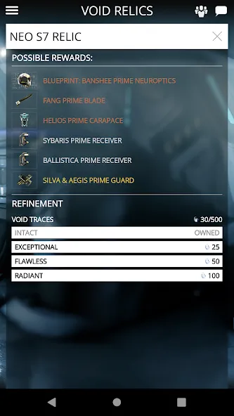 Warframe Companion — скриншот 5