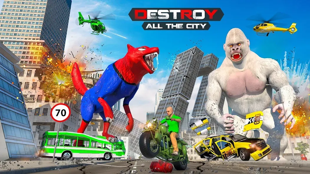Giant Gorilla Bigfoot Monster — скриншот 1 Giant Gorilla Bigfoot Monster — скриншот 1