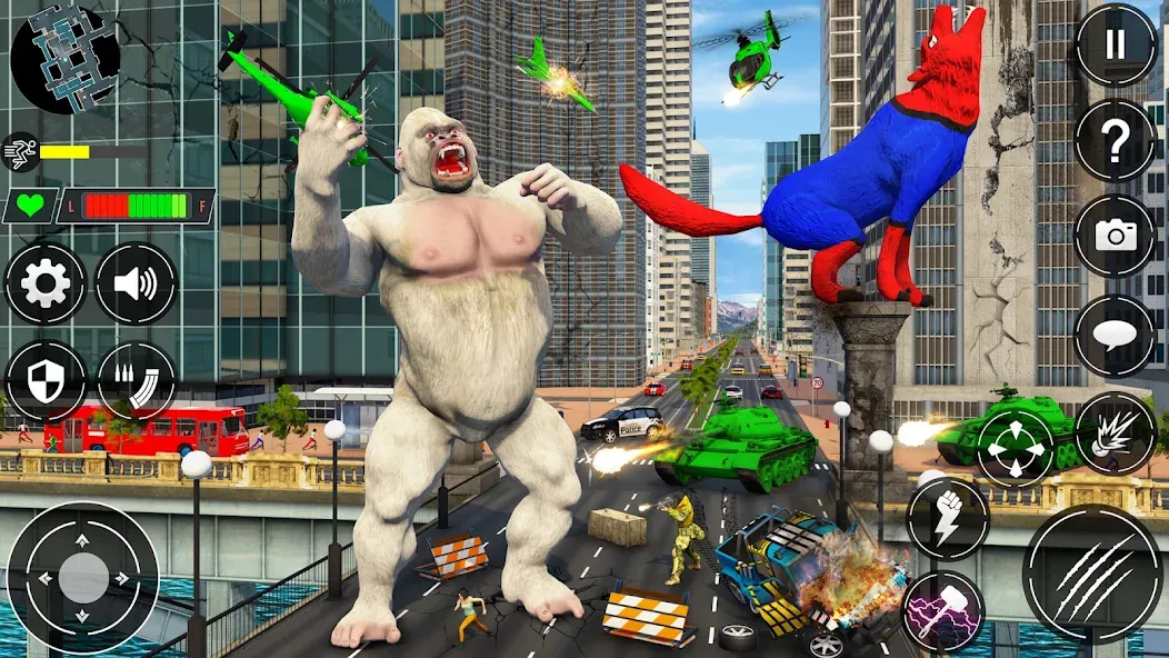 Giant Gorilla Bigfoot Monster — скриншот 4 Giant Gorilla Bigfoot Monster — скриншот 4