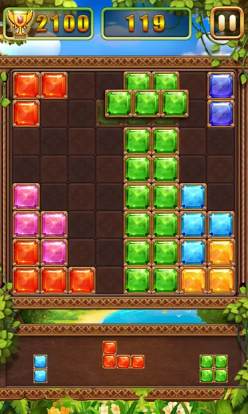 Puzzle Block Jewels — скриншот 3 Puzzle Block Jewels — скриншот 3