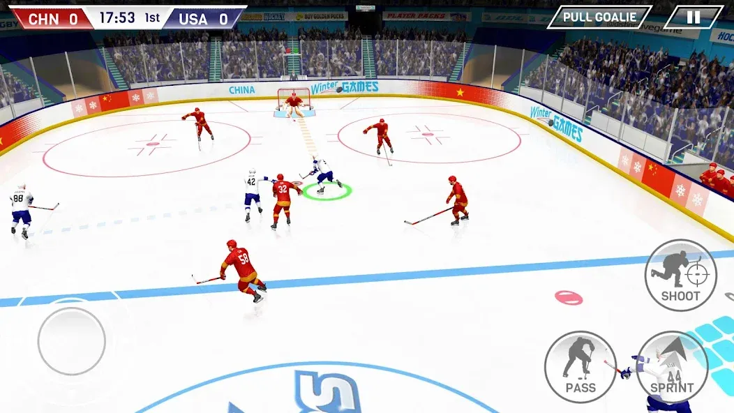 Hockey All Stars — скриншот 2