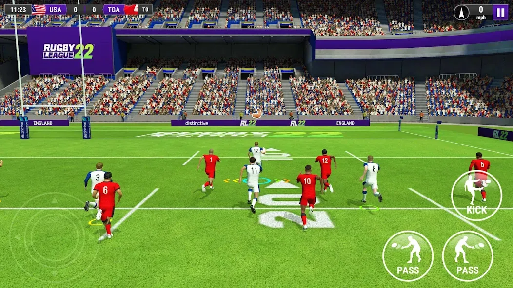 Rugby League 22 — скриншот 1