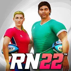 Скачать Rugby Nations 22 — Модификация Много денег