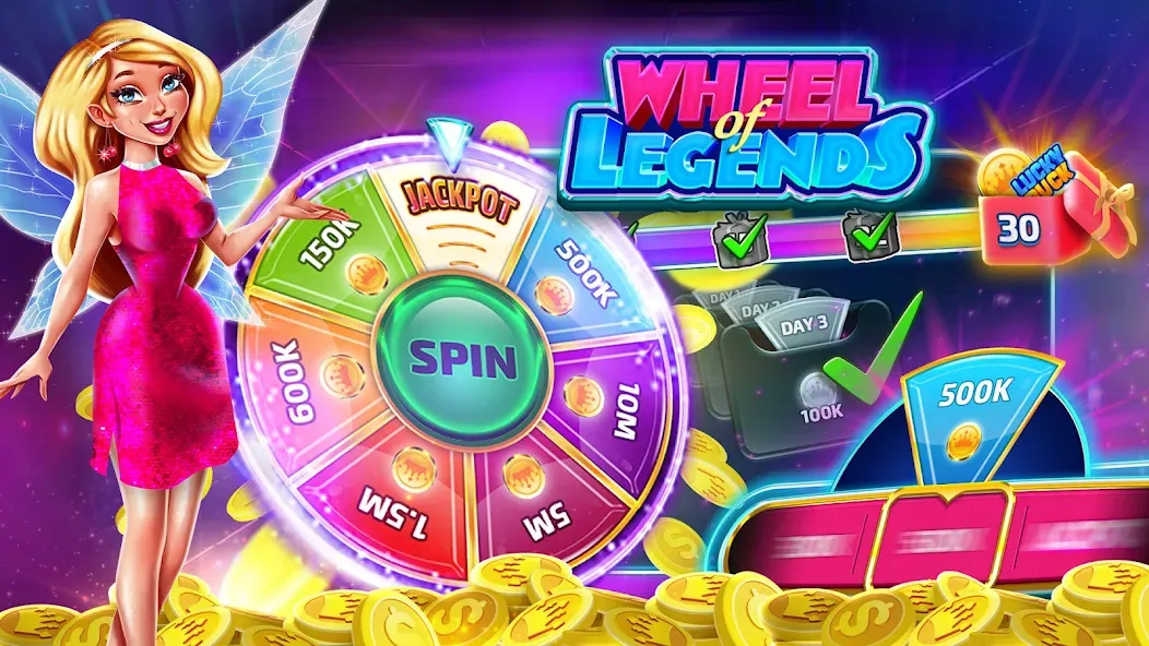Best Casino Legends 777 Slots — скриншот 4
