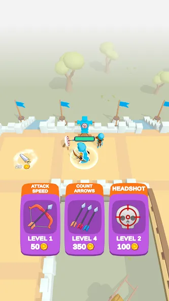 Wild Archer: Castle Defense — скриншот 3