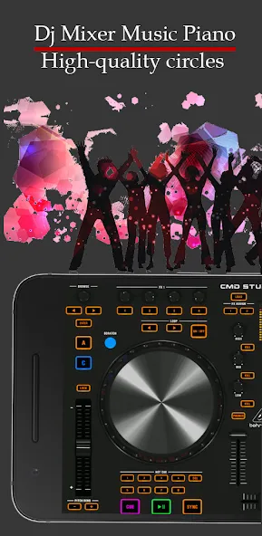 Dj Mixer Music Piano — скриншот 1