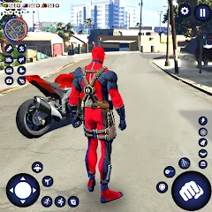 Скачать Miami Rope Hero Spider Game 2 на Android — Много денег
