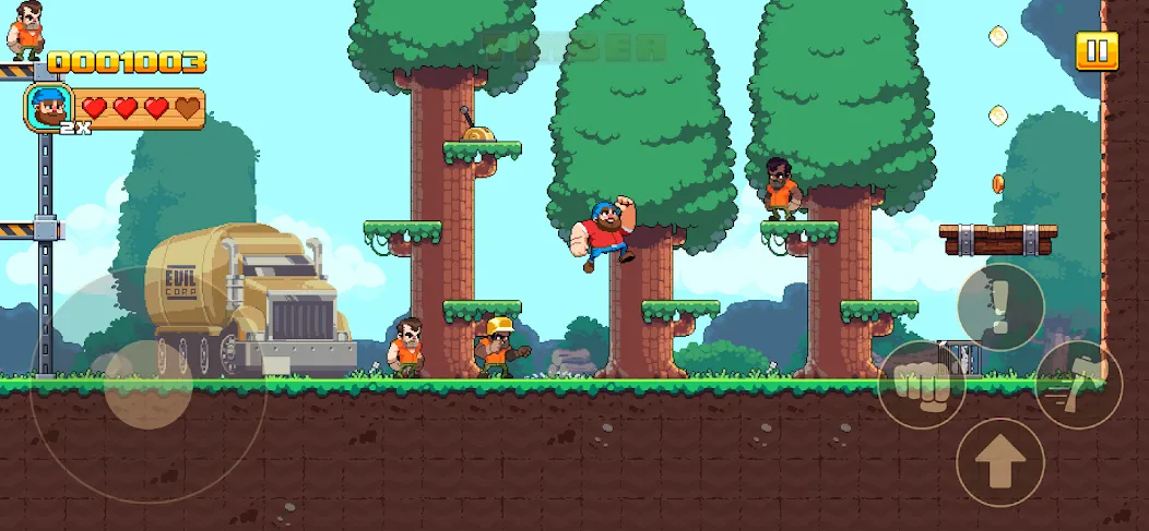 Timberman The Big Adventure — скриншот 2