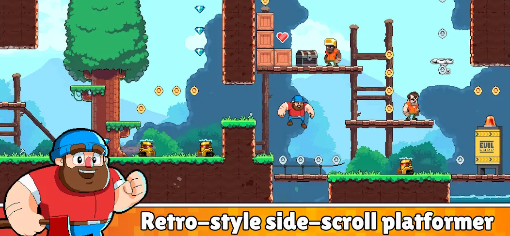 Timberman The Big Adventure — скриншот 3