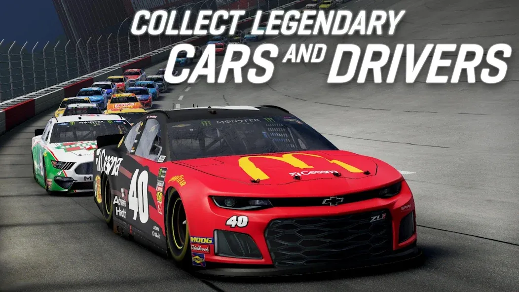 NASCAR Heat Mobile — скриншот 3 NASCAR Heat Mobile — скриншот 3