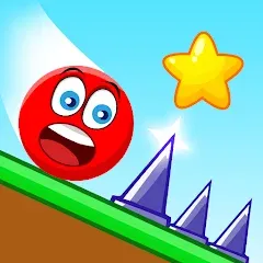 Red Ball Roller — взломанная версия — Много денег