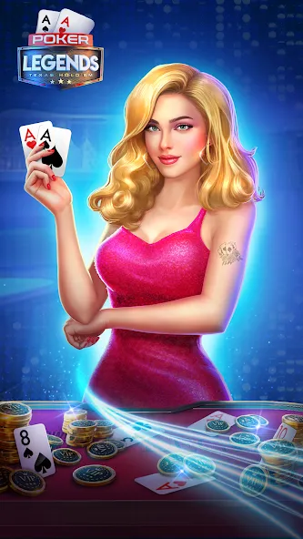 Poker Legends - Texas Hold'em — скриншот 1