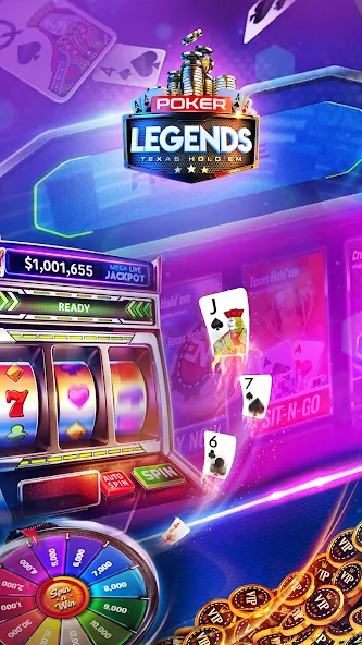 Poker Legends - Texas Hold'em — скриншот 2