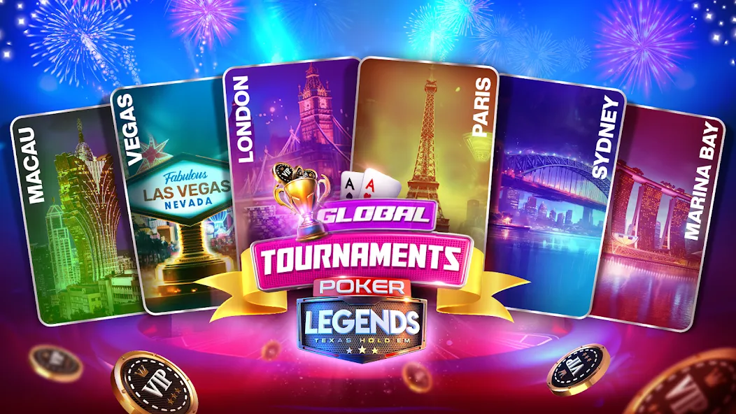 Poker Legends - Texas Hold'em — скриншот 3