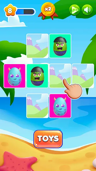 Surprise Eggs Memory — скриншот 4