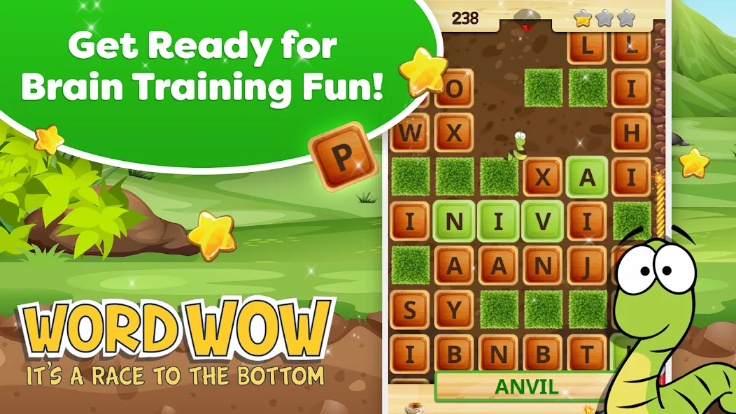 Word Wow - Brain training fun — скриншот 1