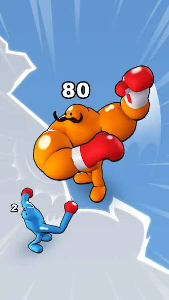 Punchy Race: Run & Fight Game — скриншот 1
