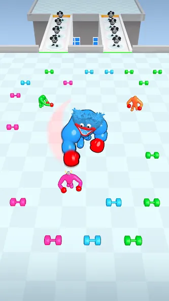 Punchy Race: Run & Fight Game — скриншот 3