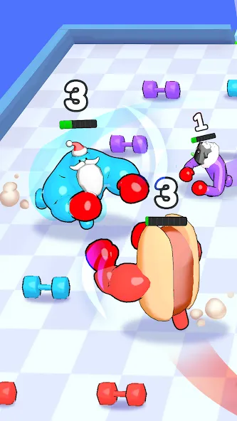 Punchy Race: Run & Fight Game — скриншот 4