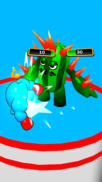 Punchy Race: Run & Fight Game — скриншот 5