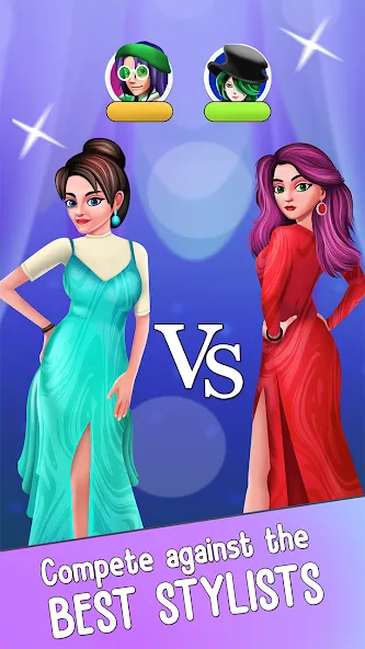 Fashion Stylist Makeup Dressup — скриншот 1